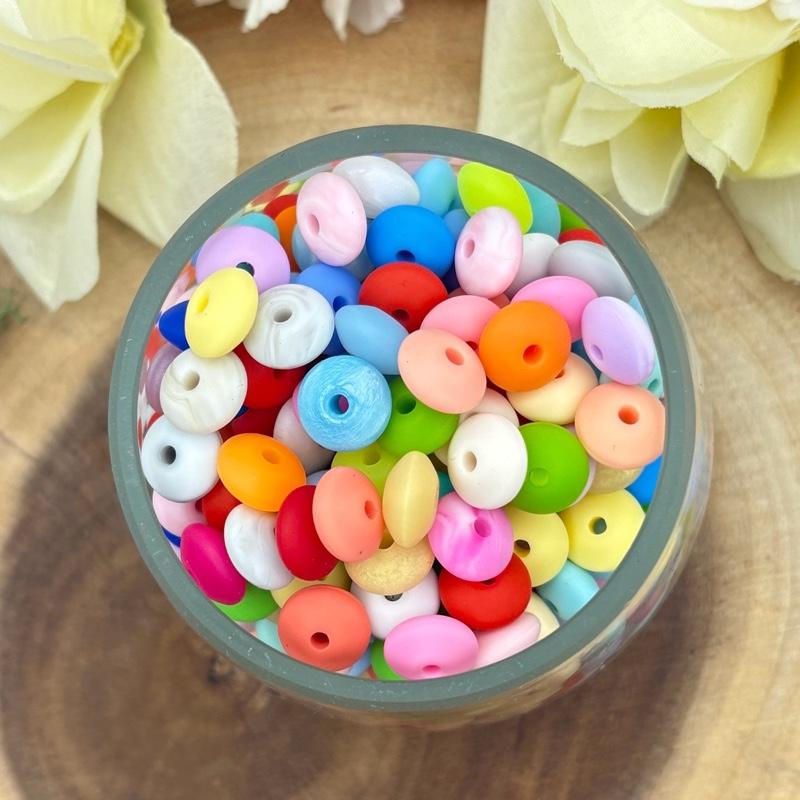 Silicone Bead Packs for Wristlets, Keychains, Beadable pens and more DIY