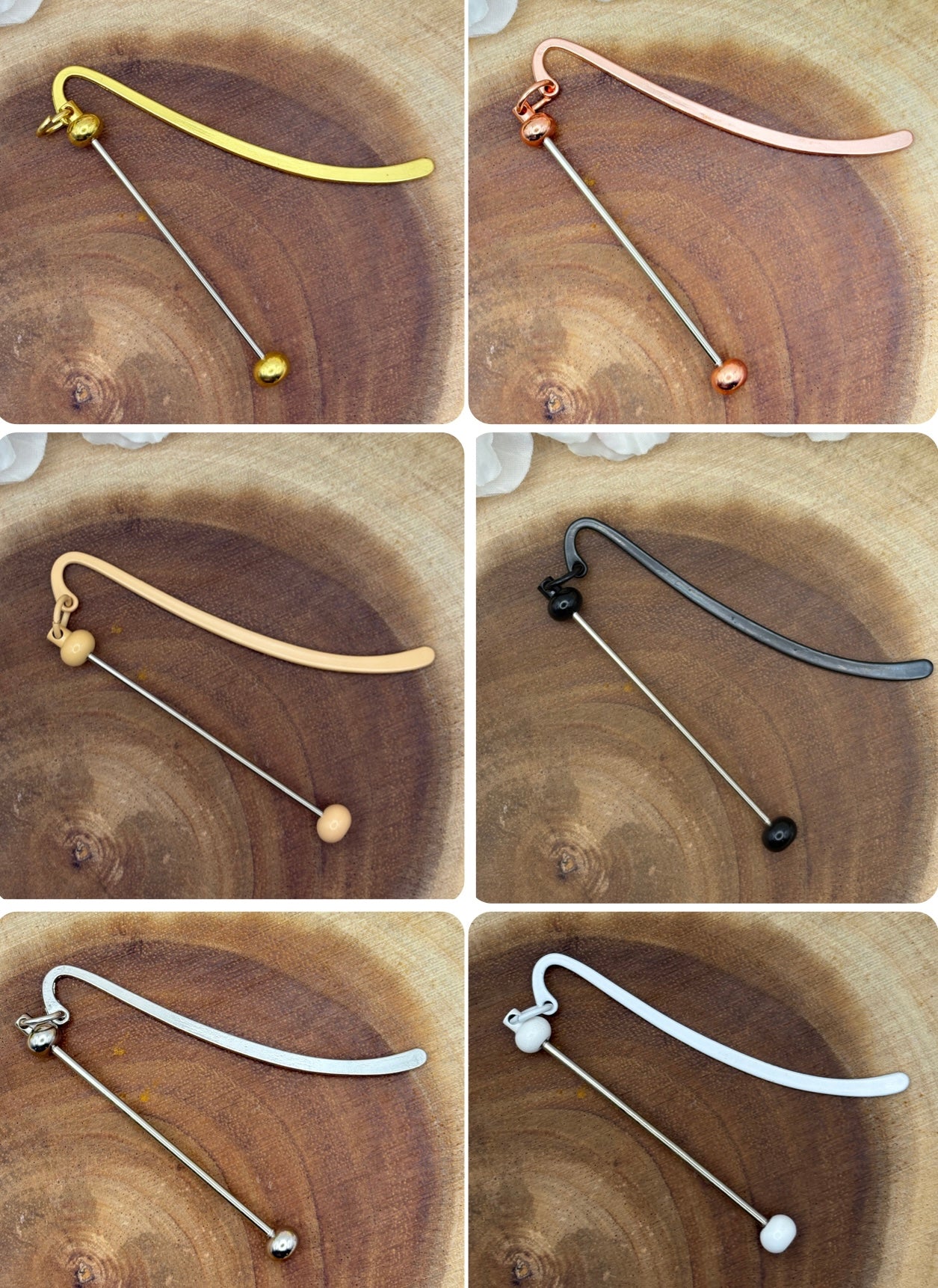 Beadable Bookmarks for DIY, Booklover Gifts and More