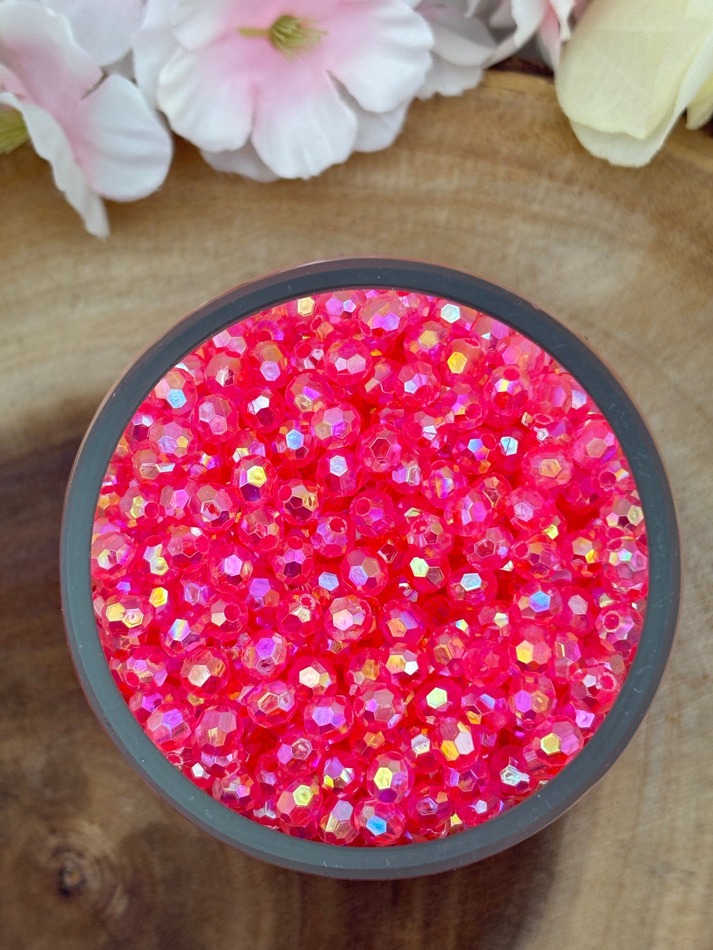 Small Bead Spacers 4mm-12mm for Phone charms, bracelet and other DIY