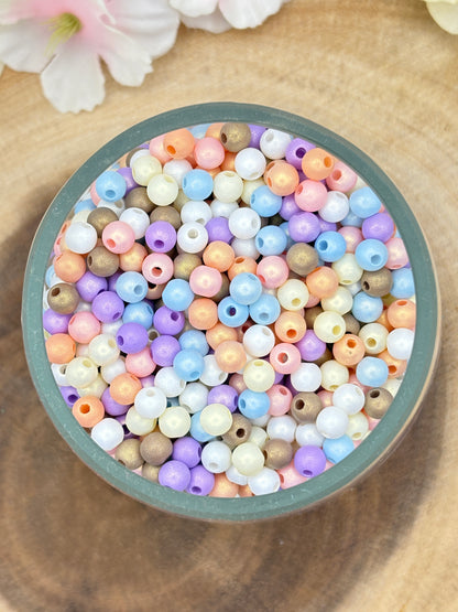 Small Bead Spacers 4mm-12mm for Phone charms, bracelet and other DIY