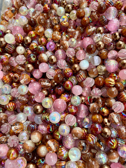 Acrylic Bead Mix for Beadable Pens, Keychains and DIY (16mm) bead mix pretty beads!!