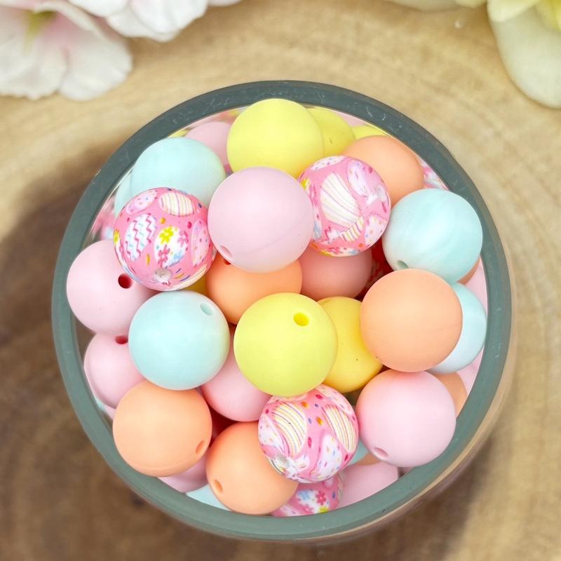 Silicone Bead Packs for Wristlets, Keychains, Beadable pens and more DIY
