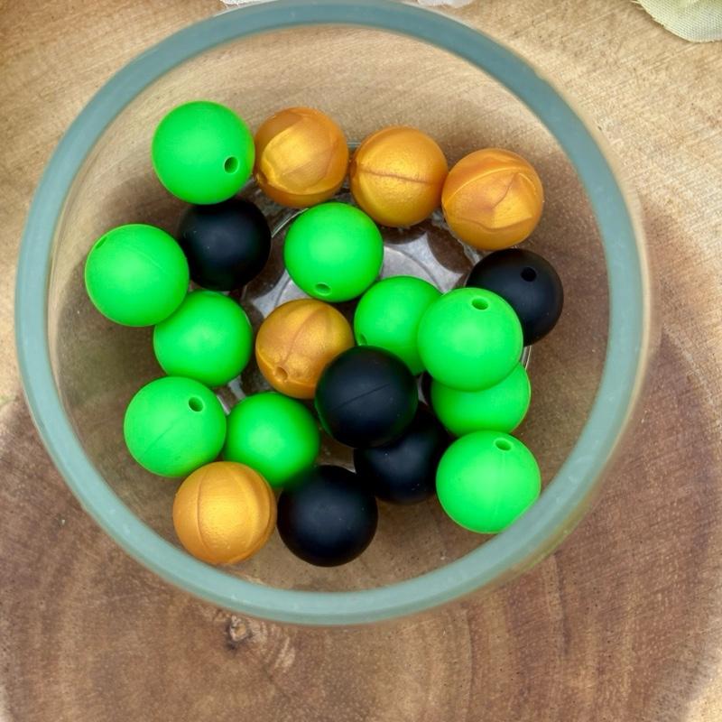 Silicone Bead Packs for Wristlets, Keychains, Beadable pens and more DIY