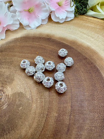 Metal Bling Beads 8mm-16mm