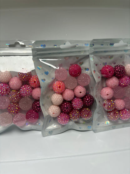 16-20mm Bling Rhinestone beads for Beadable Pens/DIY/Keychains/Badge Reel, Wristlets and more!!