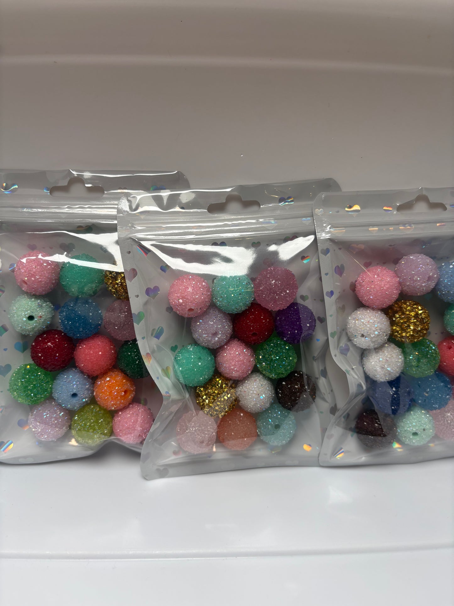 16-20mm Bling Rhinestone beads for Beadable Pens/DIY/Keychains/Badge Reel, Wristlets and more!!