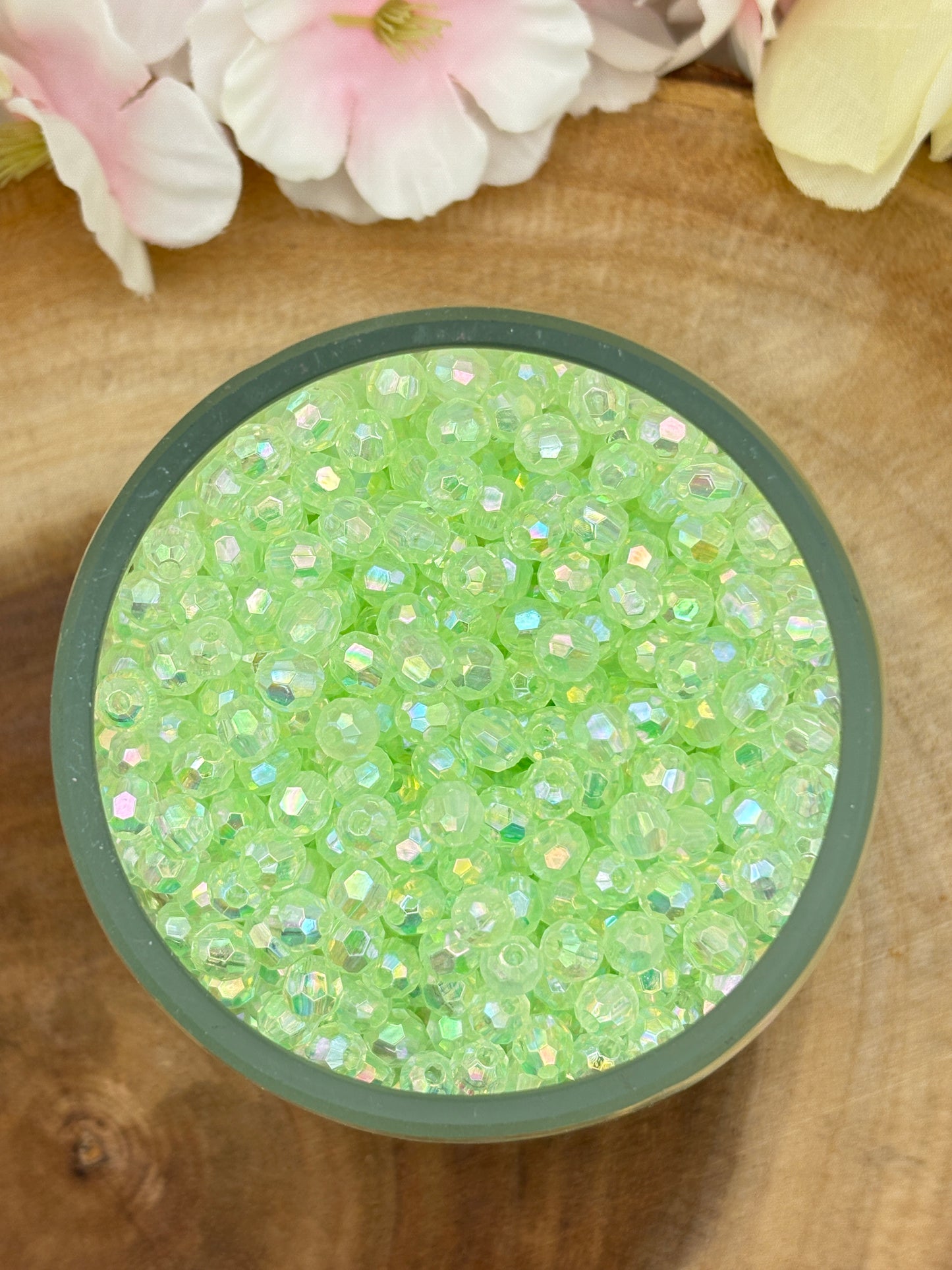 Small Bead Spacers 4mm-12mm for Phone charms, bracelet and other DIY