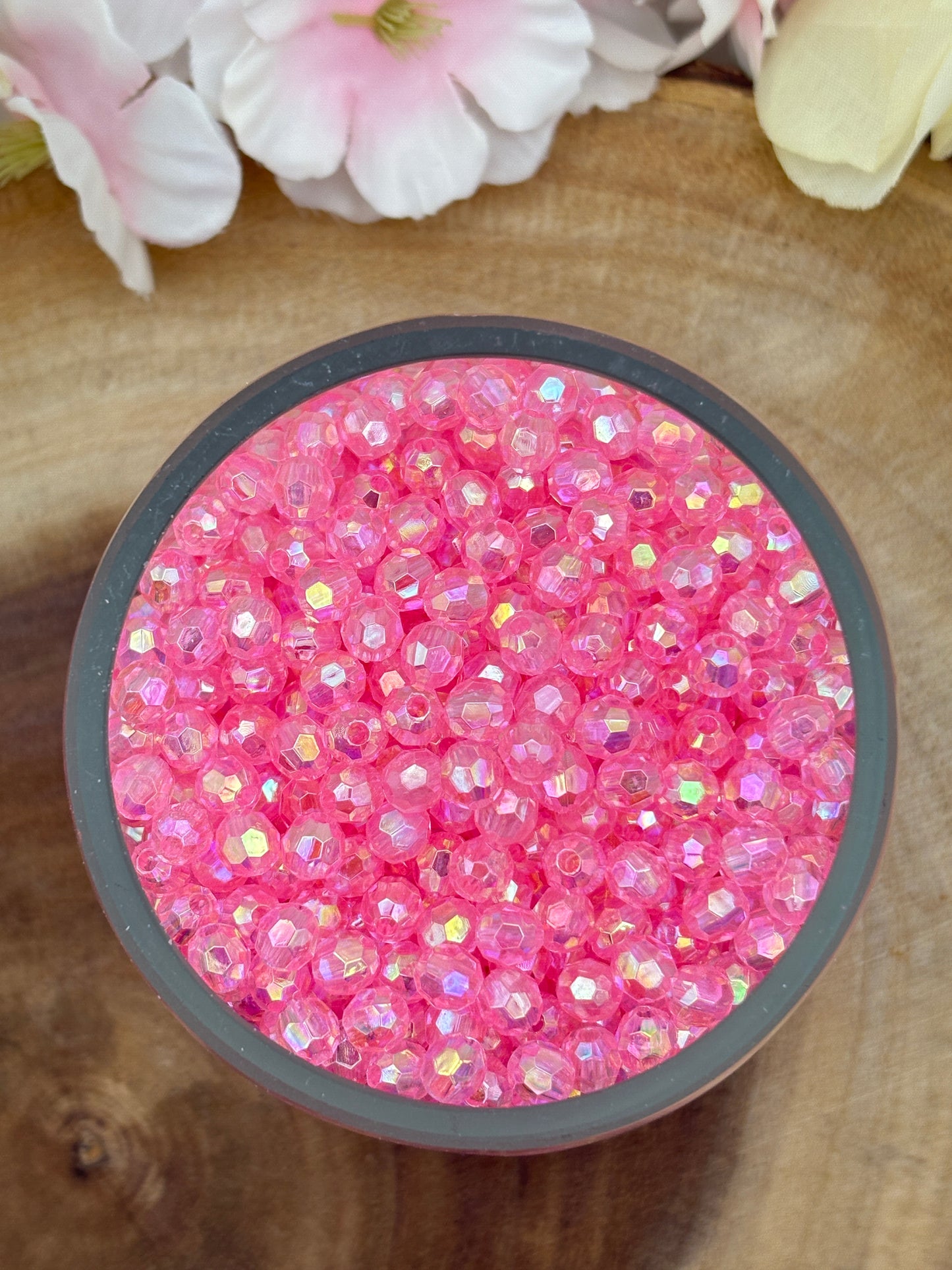 Small Bead Spacers 4mm-12mm for Phone charms, bracelet and other DIY