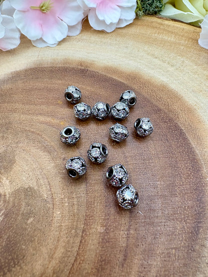 Metal Bling Beads 8mm-16mm