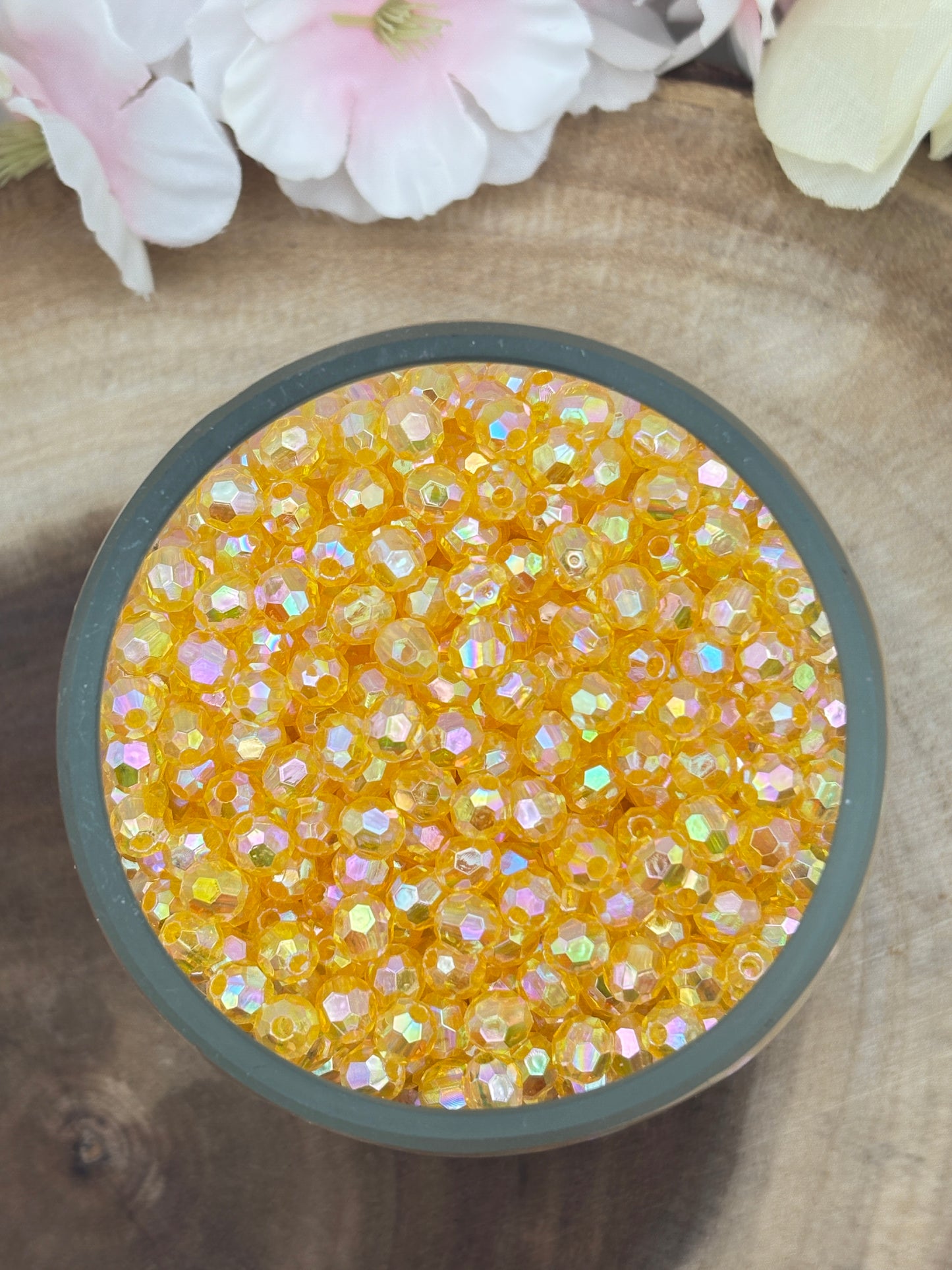 Small Bead Spacers 4mm-12mm for Phone charms, bracelet and other DIY