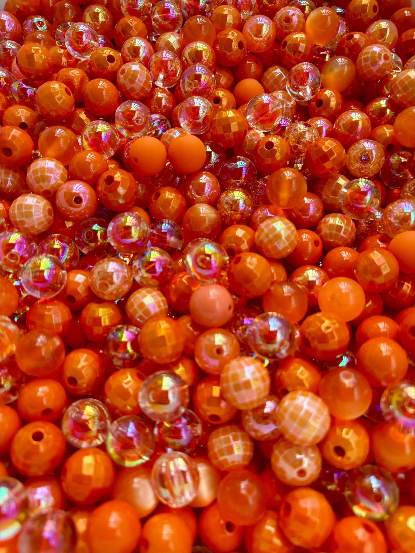 Acrylic Bead Mix for Beadable Pens, Keychains and DIY (16mm) bead mix pretty beads!!