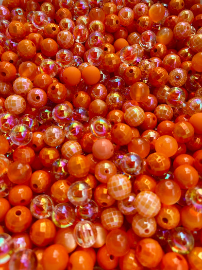 Acrylic Bead Mix for Beadable Pens, Keychains and DIY (16mm) bead mix pretty beads!!