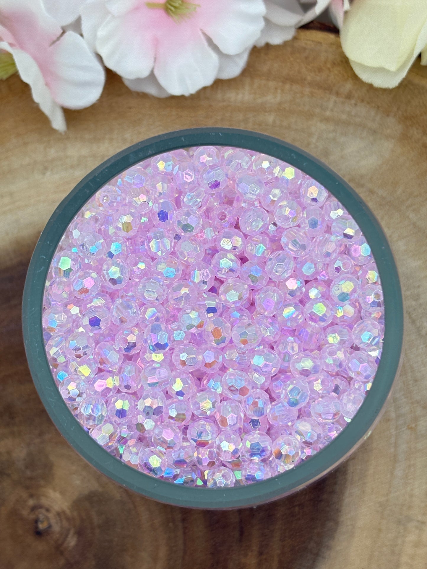 Small Bead Spacers 4mm-12mm for Phone charms, bracelet and other DIY