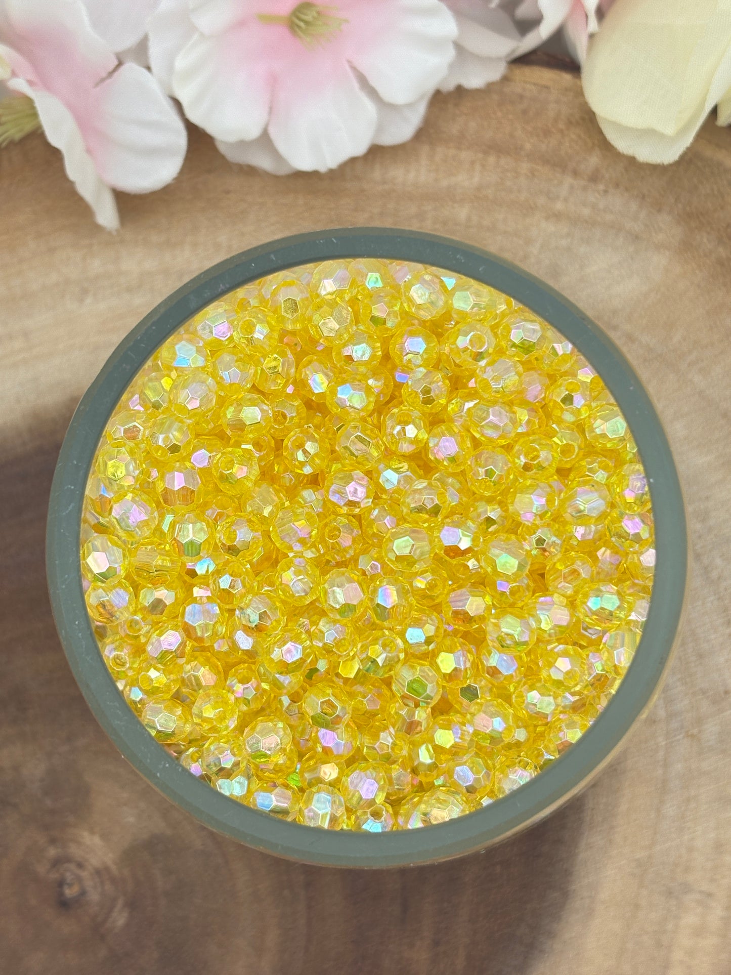 Small Bead Spacers 4mm-12mm for Phone charms, bracelet and other DIY