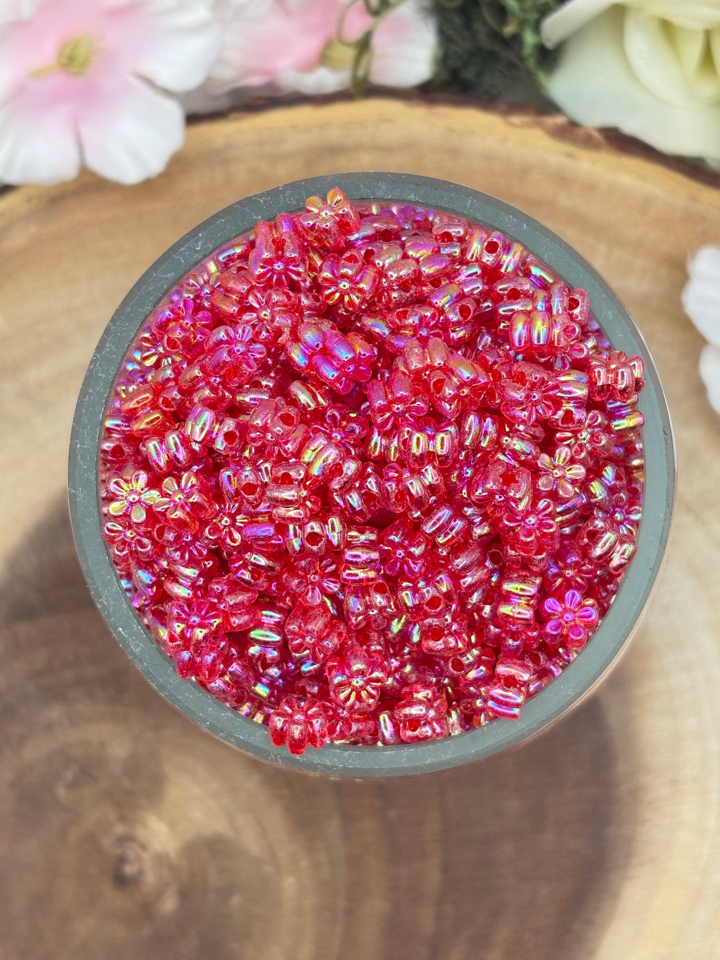 Small Bead Spacers 4mm-12mm for Phone charms, bracelet and other DIY