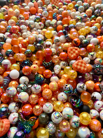 Acrylic Bead Mix for Beadable Pens, Keychains and DIY (16mm) bead mix pretty beads