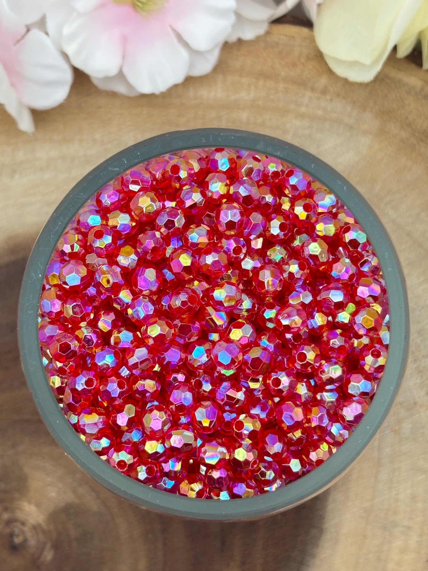 Small Bead Spacers 4mm-12mm for Phone charms, bracelet and other DIY