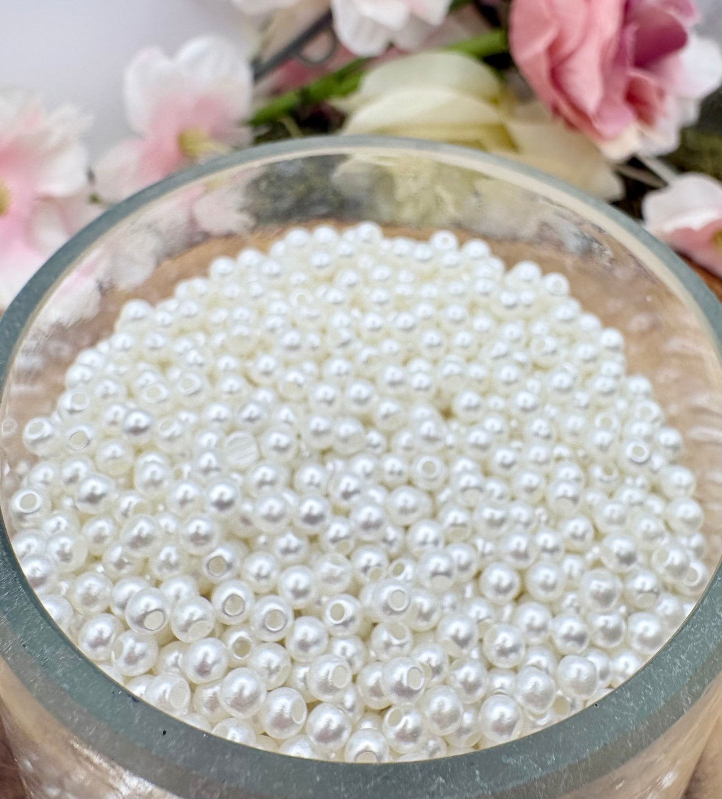 Small Bead Spacers 4mm-8mm for Phone charms, bracelet and other DIY