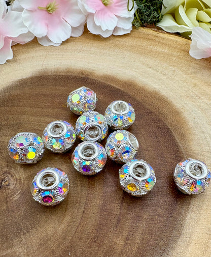 Metal Bling Beads 8mm-16mm