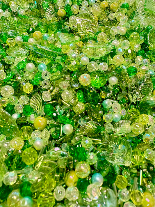 Beaded Plant Green Mix for DIY Forever Plants