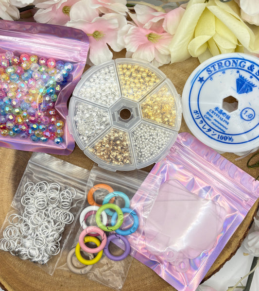 Various Phone Charm Accessories for Charms, Keychains and other DIY