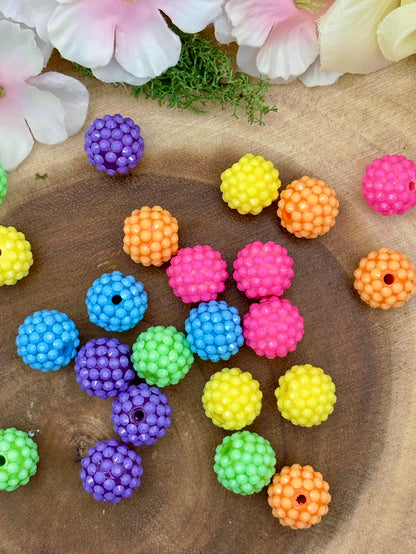 16-20mm Bling Rhinestone beads for Beadable Pens/DIY/Keychains/Badge Reel, Wristlets and more!!!