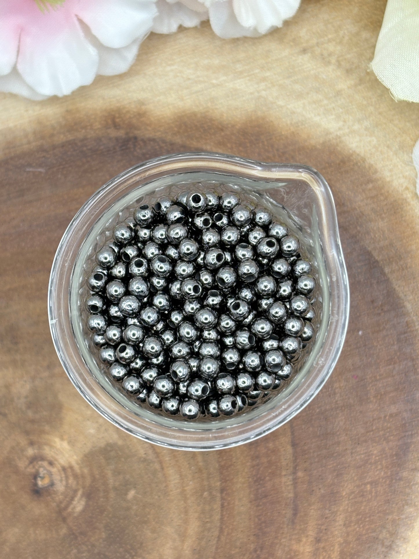 Small Bead Spacers 4mm-12mm for Phone charms, bracelet and other DIY