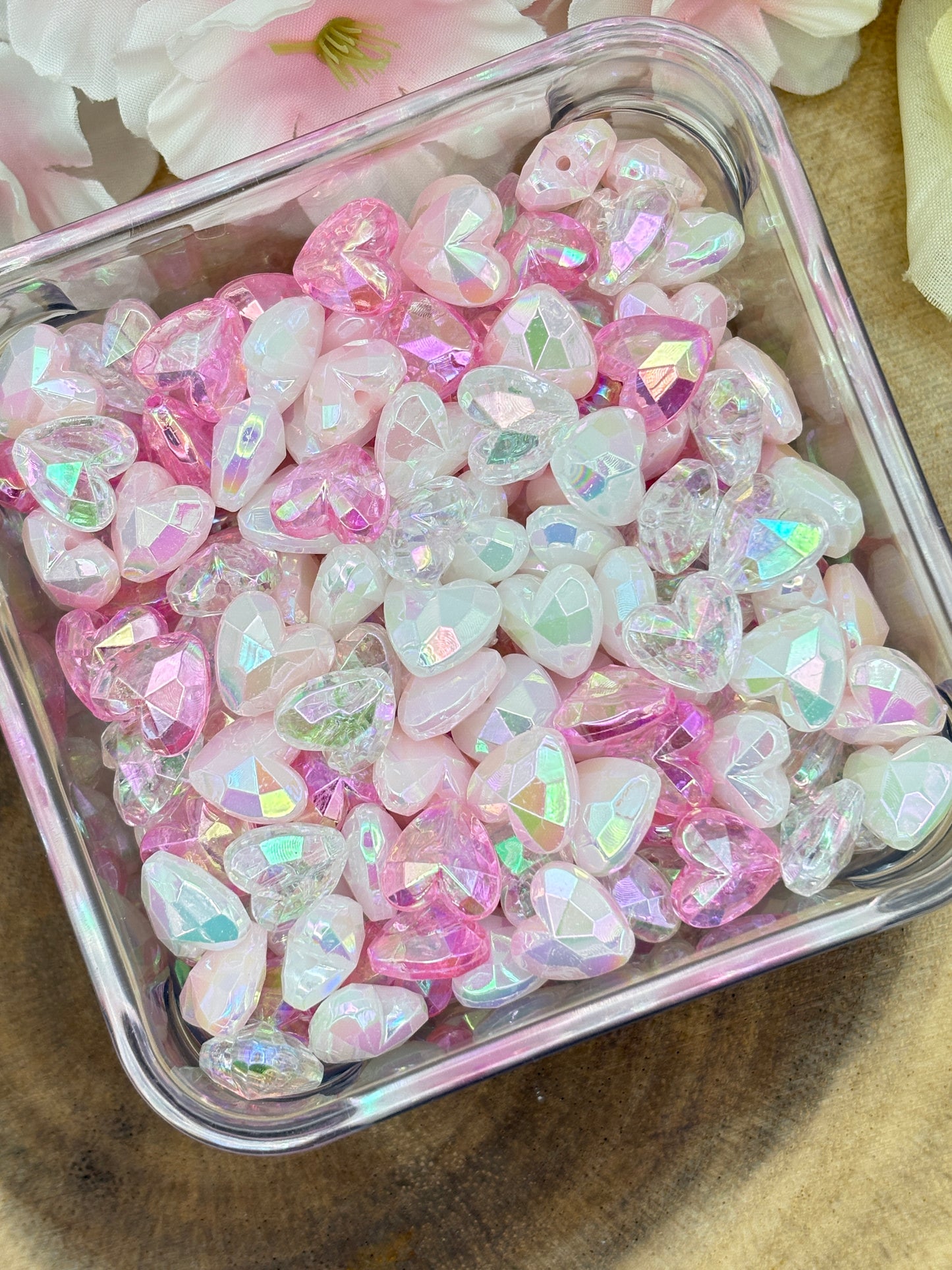 Small Bead Spacers 4mm-12mm for Phone charms, bracelet and other DIY