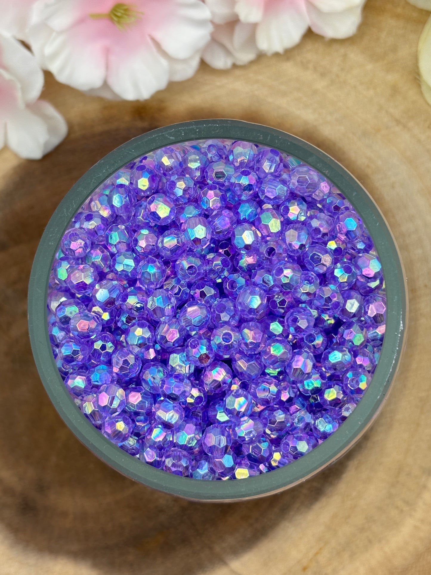 Small Bead Spacers 4mm-12mm for Phone charms, bracelet and other DIY