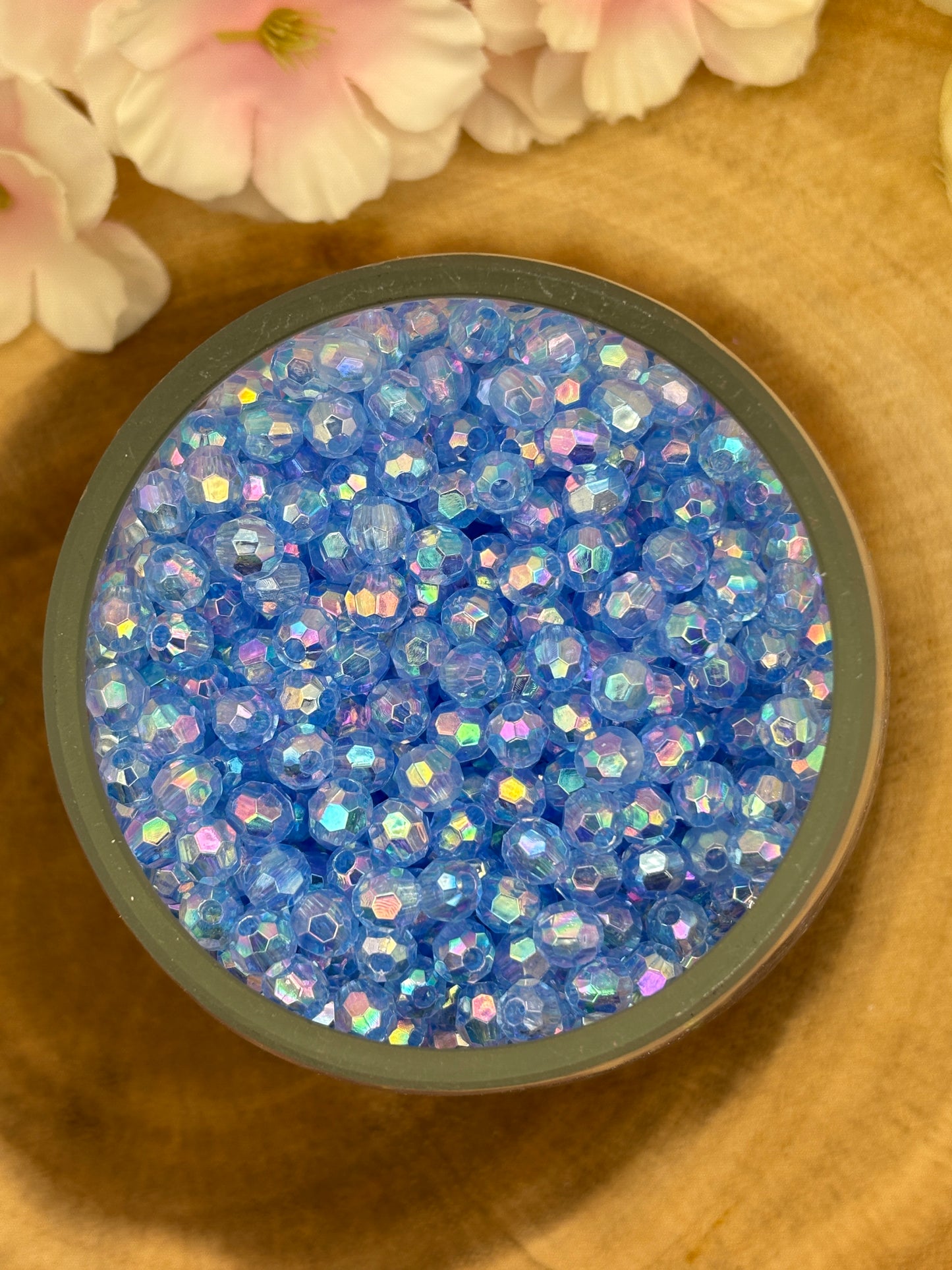 Small Bead Spacers 4mm-12mm for Phone charms, bracelet and other DIY