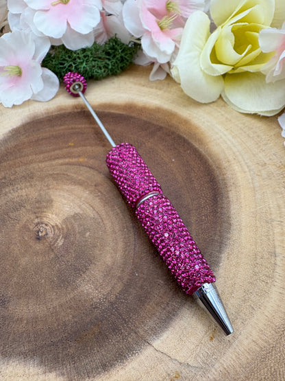 Fancy Rhinestone Beadable Pen for DIY/Customization
