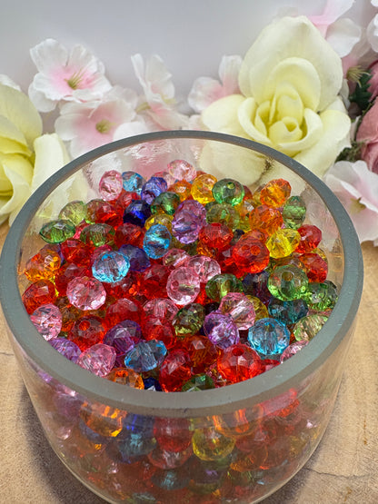 Small Bead Spacers 4mm-12mm for Phone charms, bracelet and other DIY