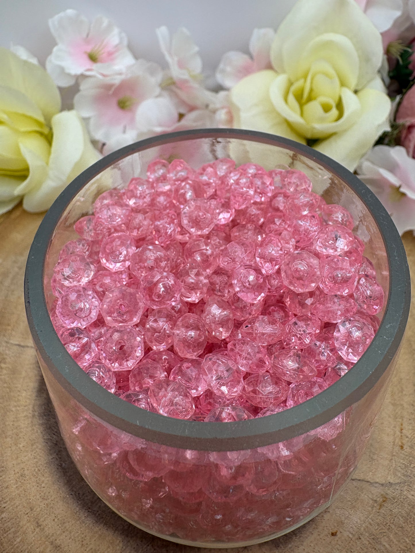 Small Bead Spacers 4mm-12mm for Phone charms, bracelet and other DIY