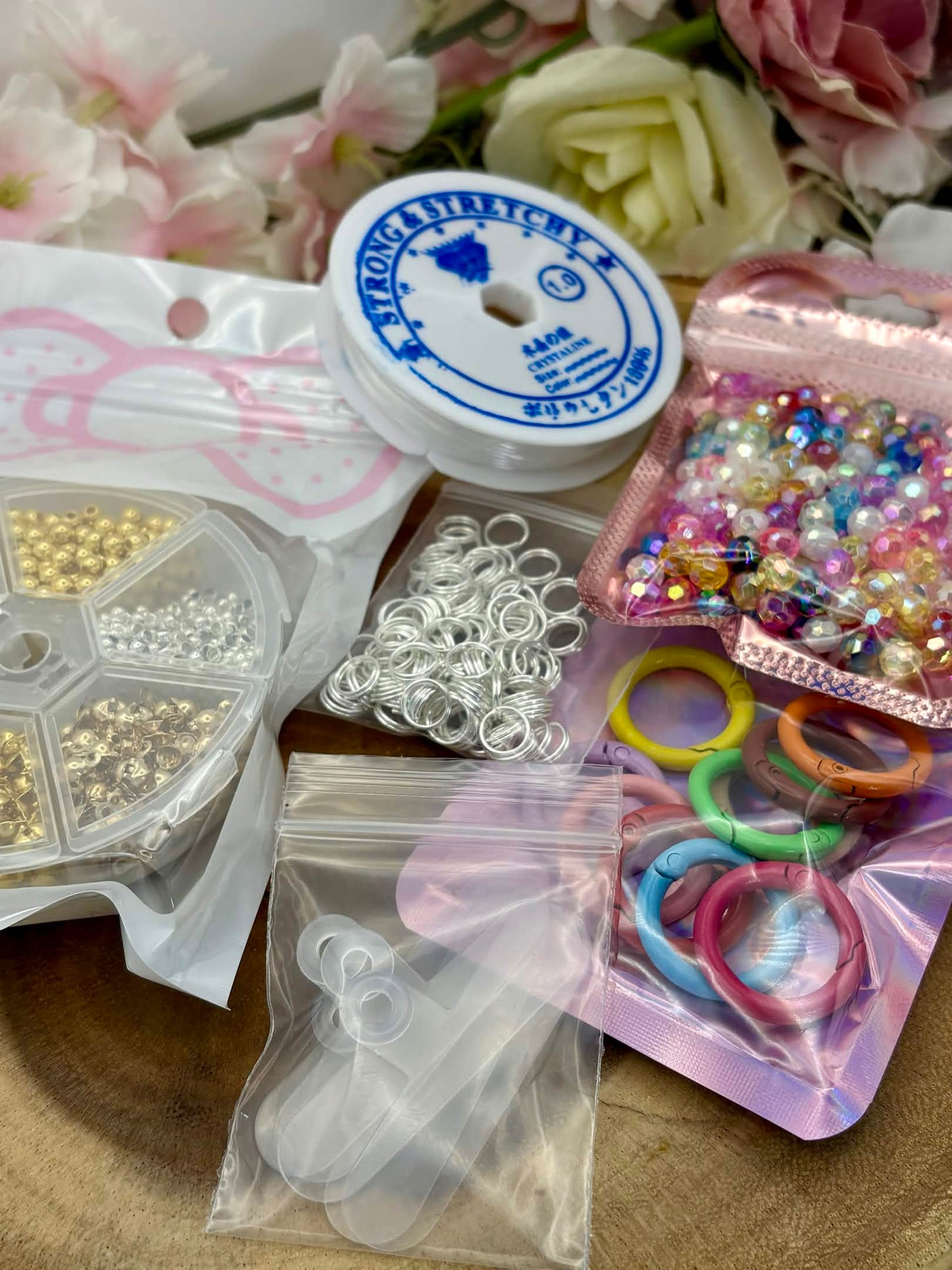 Various Phone Charm Accessories for Charms, Keychains and other DIY