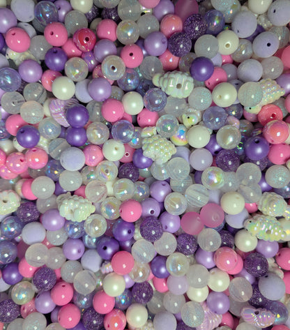 Acrylic Bead Mix for Beadable Pens, Keychains and DIY (16mm) bead mix pretty beads!!