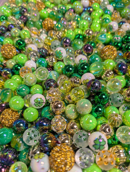 Acrylic Bead Mix for Beadable Pens, Keychains and DIY (16mm) bead mix pretty beads!!