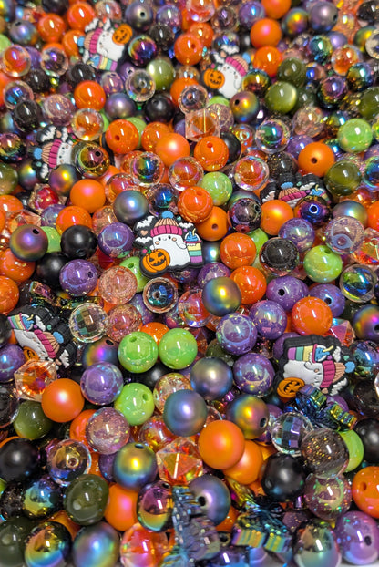 Acrylic Bead Mix for Beadable Pens, Keychains and DIY (16mm) bead mix pretty beads