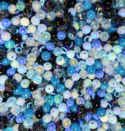 Acrylic Bead Mix for Beadable Pens, Keychains and DIY (16mm) bead mix pretty beads!!